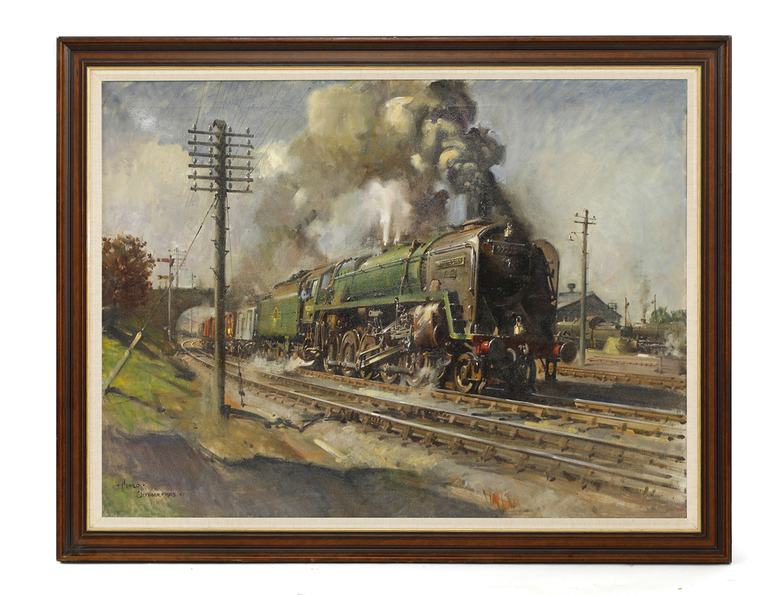 Terence Cuneo train painting