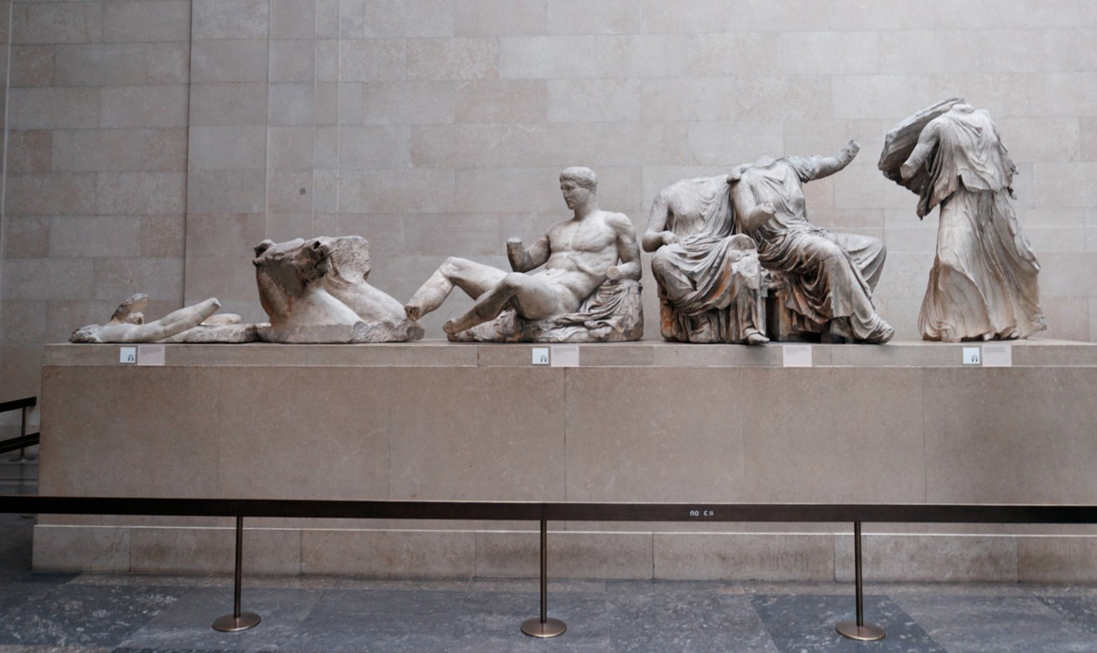 Parthenon marbles in the British Museum