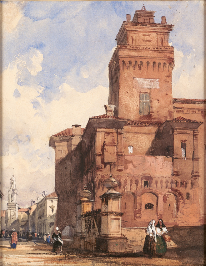 Watercolour by Richard Parkes Bonington