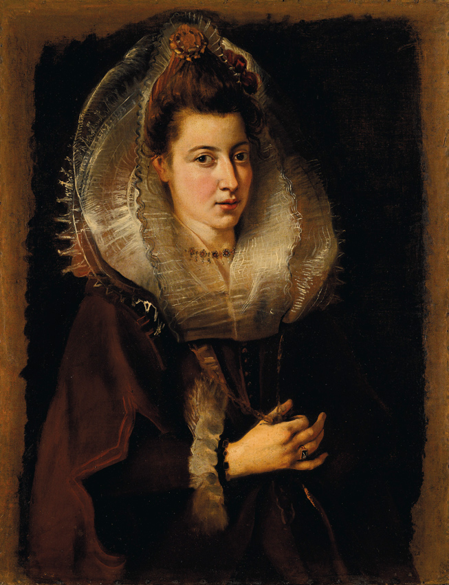 Lot 8 - SIR PETER PAUL RUBENS Portrait of a young woman.jpg