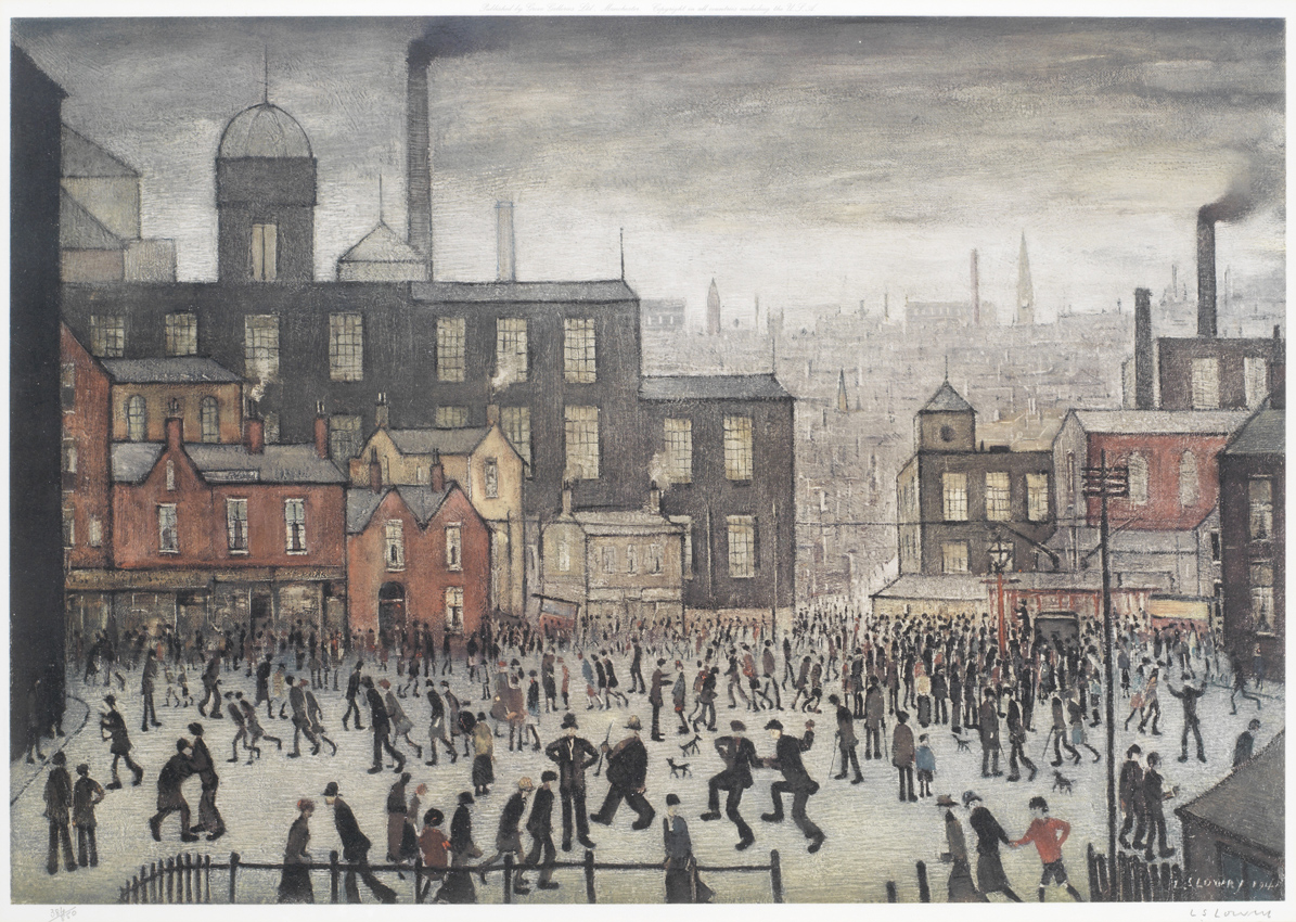 LS Lowry print