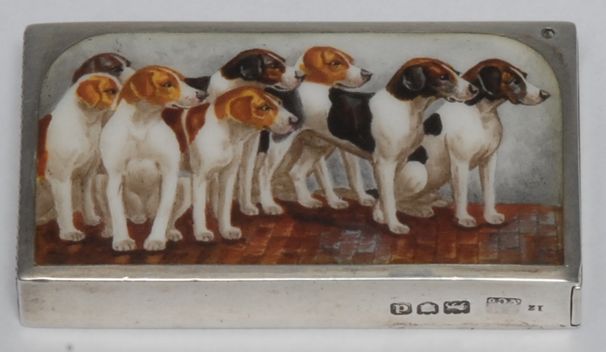 Silver vesta case by Sampson Mordan