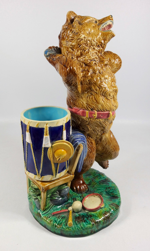 Minton majolica figure