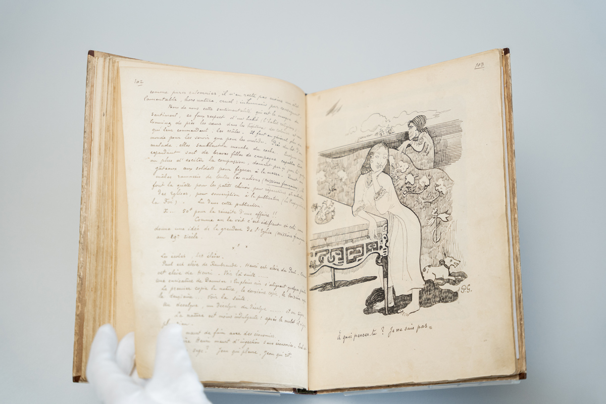 The manuscript of ‘Avant et après’ by Paul Gauguin 08 © The Courtauld.jpg