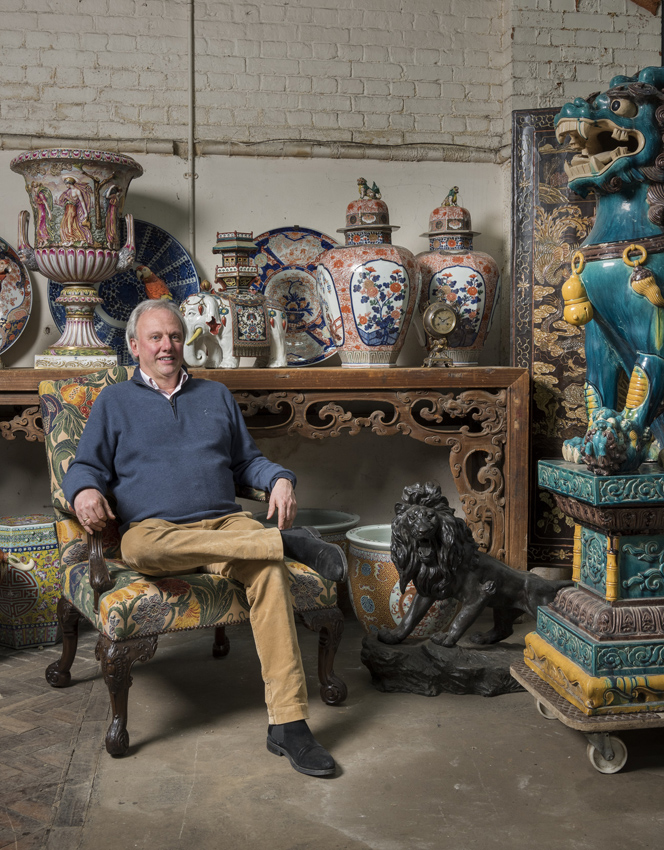 Brighton antiques dealer Patrick Moorhead