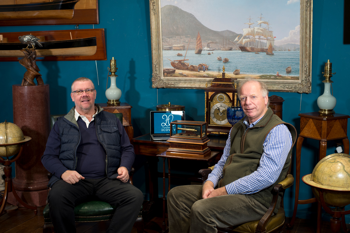 Steve Sly and Charles Wallrock