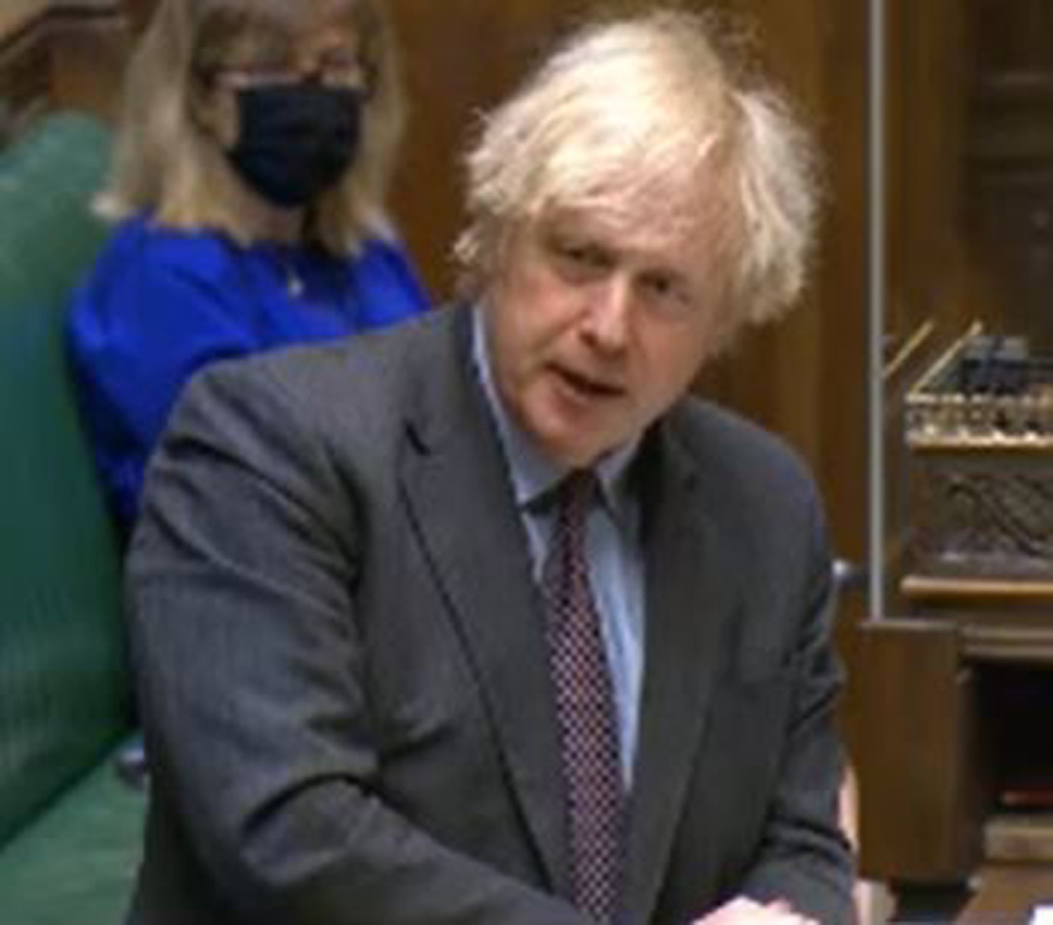 Prime minister Boris Johnson