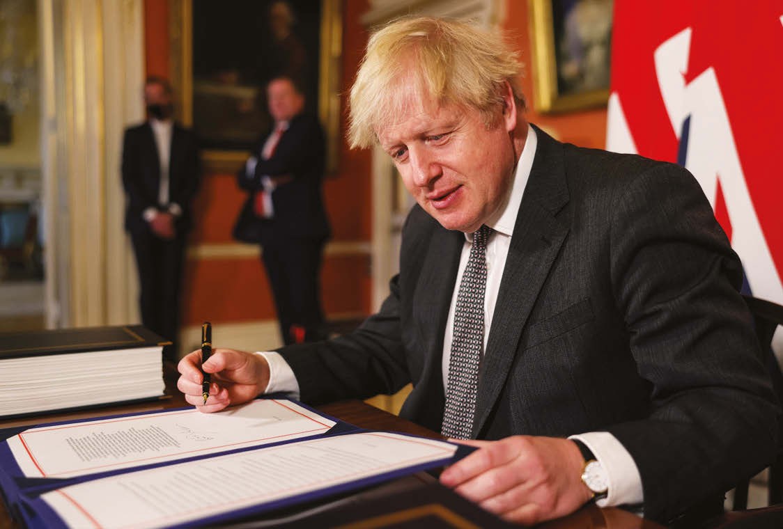 UK Prime Minister Boris Johnson