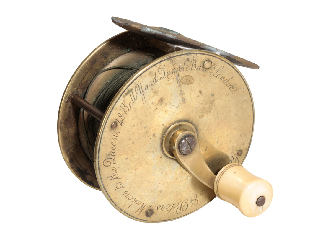 Victorian fishing reel