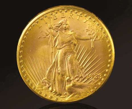 1933 Double Eagle 20-dollar coin
