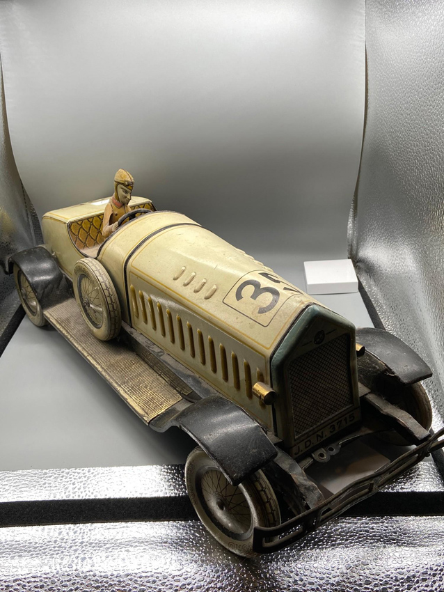 Johann Distler tinplate racer