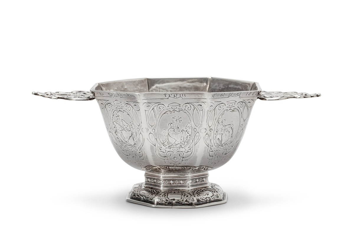 silver brandy bowl