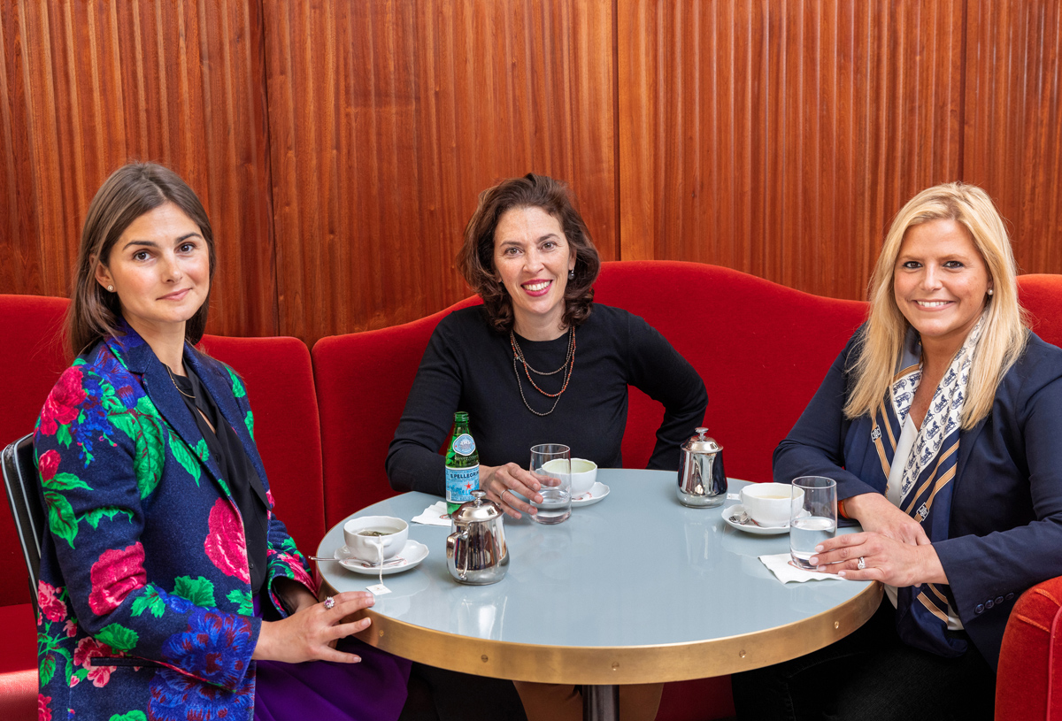 Brooke Lampley, Amy Cappellazzo and Mari-Claudia Jiménez