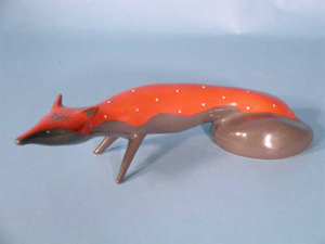Beswick fox designed by Colin Melbourne