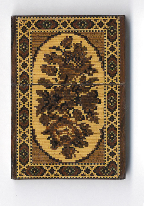 Tunbridgeware card case