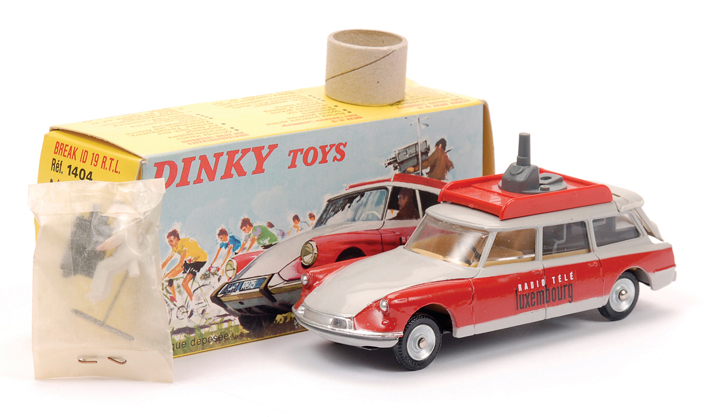 French market Dinky Radio Luxembourg Citroën estate car
