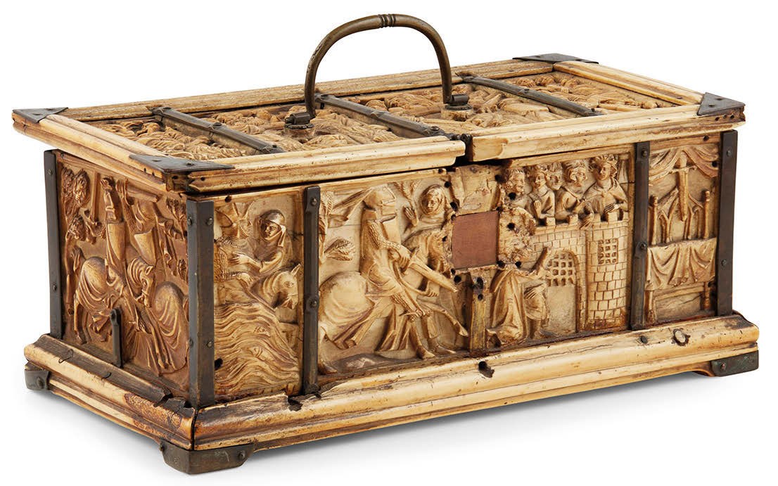 Ivory table casket