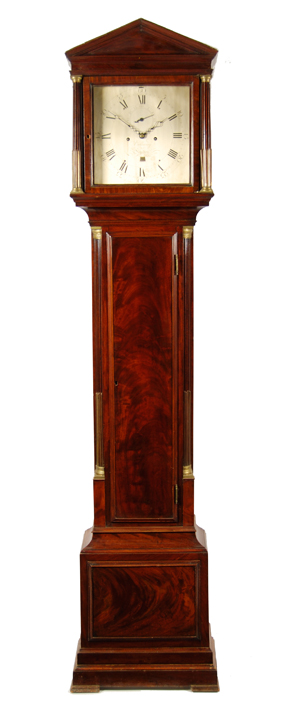 George III longcase by Vuilliamy