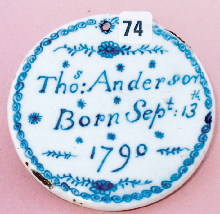 Lowestoft birth tablet