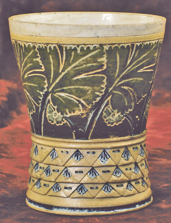 Martin Brothers beaker vase