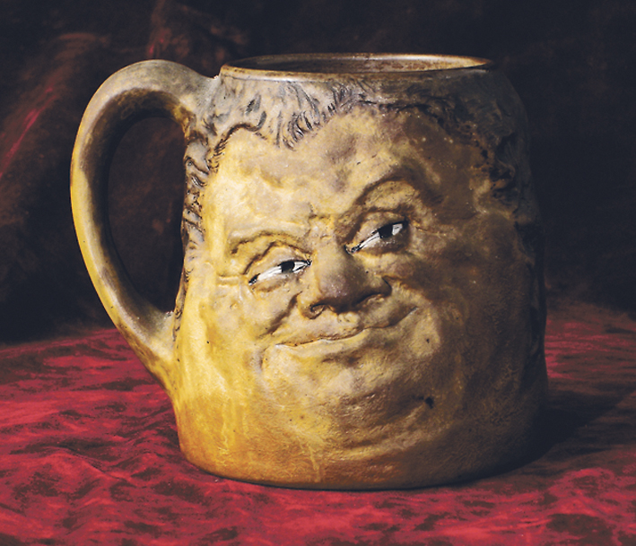 Martin Brothers face mug