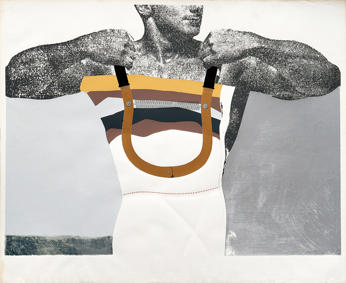 Richard Hamilton screenprint Adonis in Y Fronts