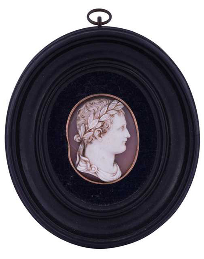 Sardonyx cameo depicting Napoleon