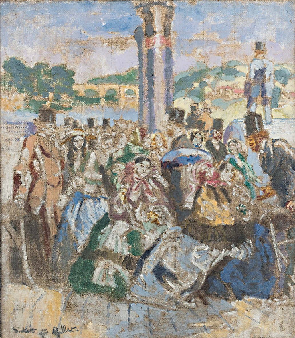'The River' by Walter Sickert