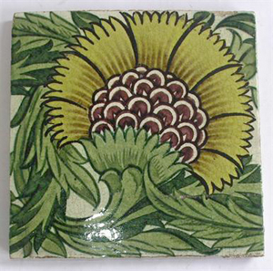 Cavendish tiles by William De Morgan