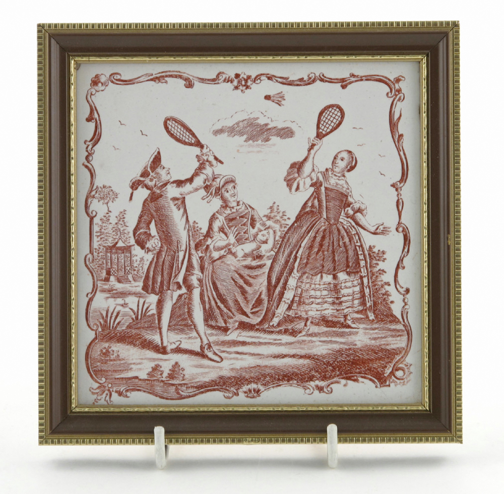 Liverpool delftware tile