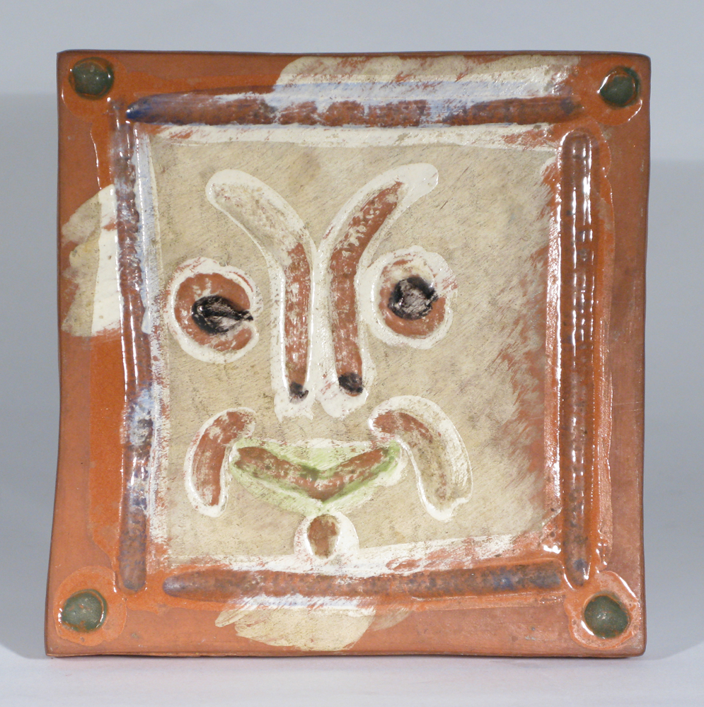 Picasso Madoura pottery tile
