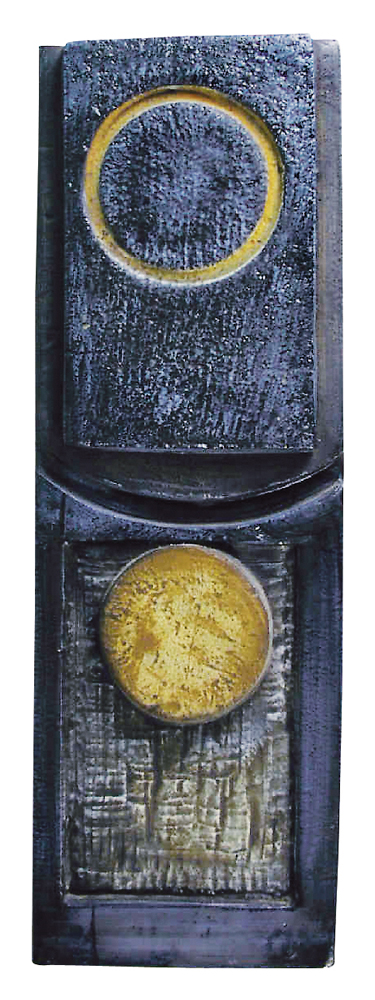 Troika wall plaque by Benny Sirota