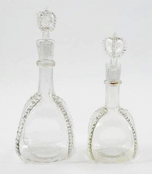 Whitefriars Glass James Powell glass decanters