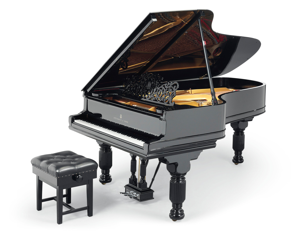 Steinway grand piano at Chrisite’s
