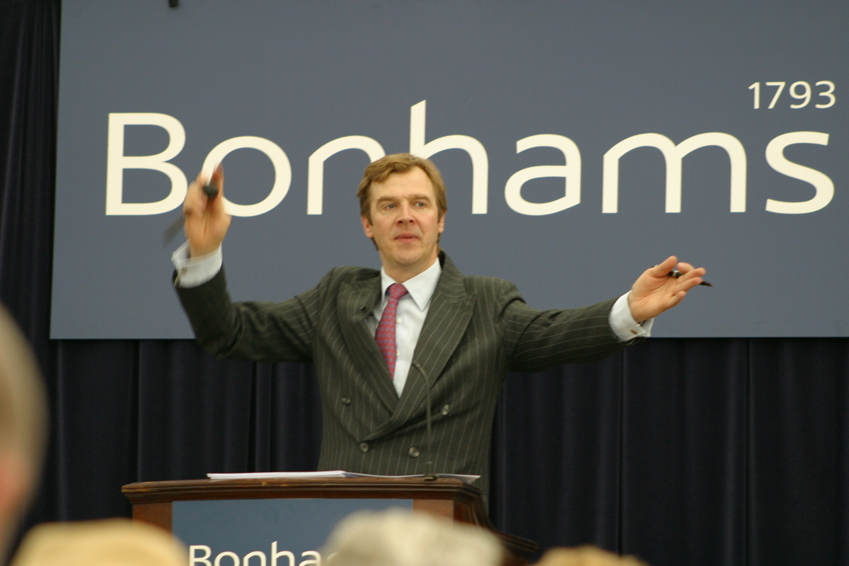 Bonhams former chairman Robert Brooks
