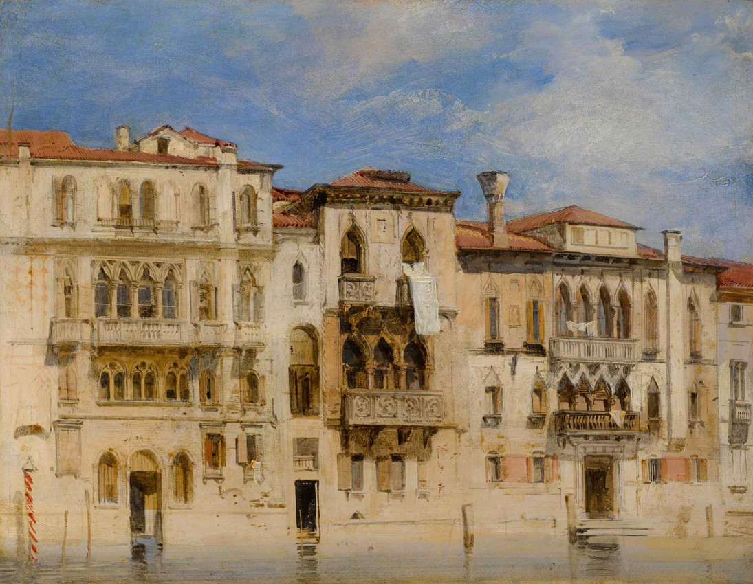 Richard Parkes Bonington view of venice