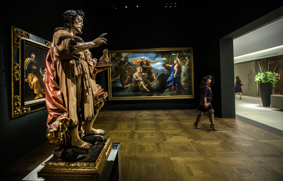 Colnaghi's stand at TEFAF 2016