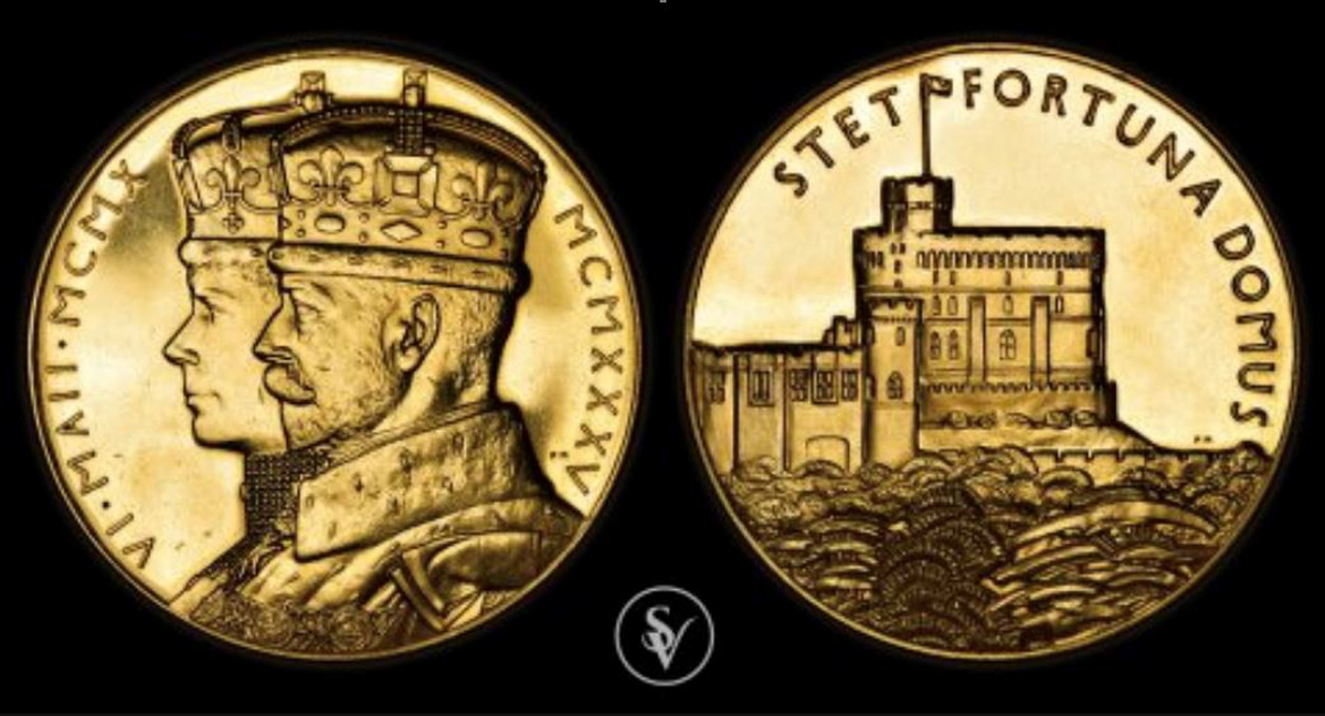1935 silver jubilee proof