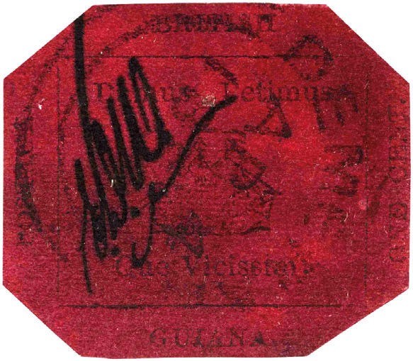British Guiana One-Cent Magenta