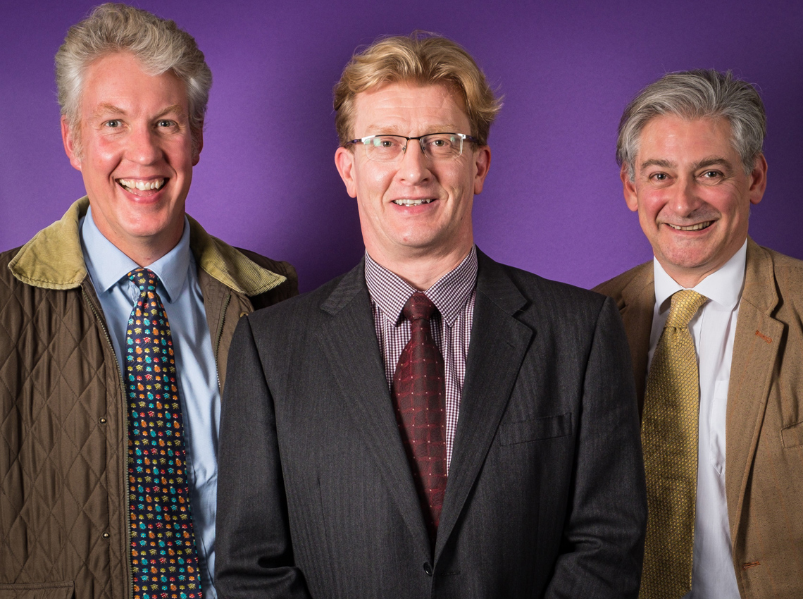 Neil Grenyer, Brian Goodison-Blanks and Cristian Beadman