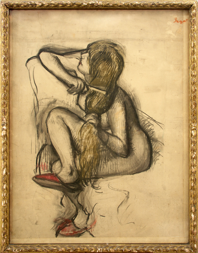 Edgar Degas drawing acquired by Pallant House Gallery
