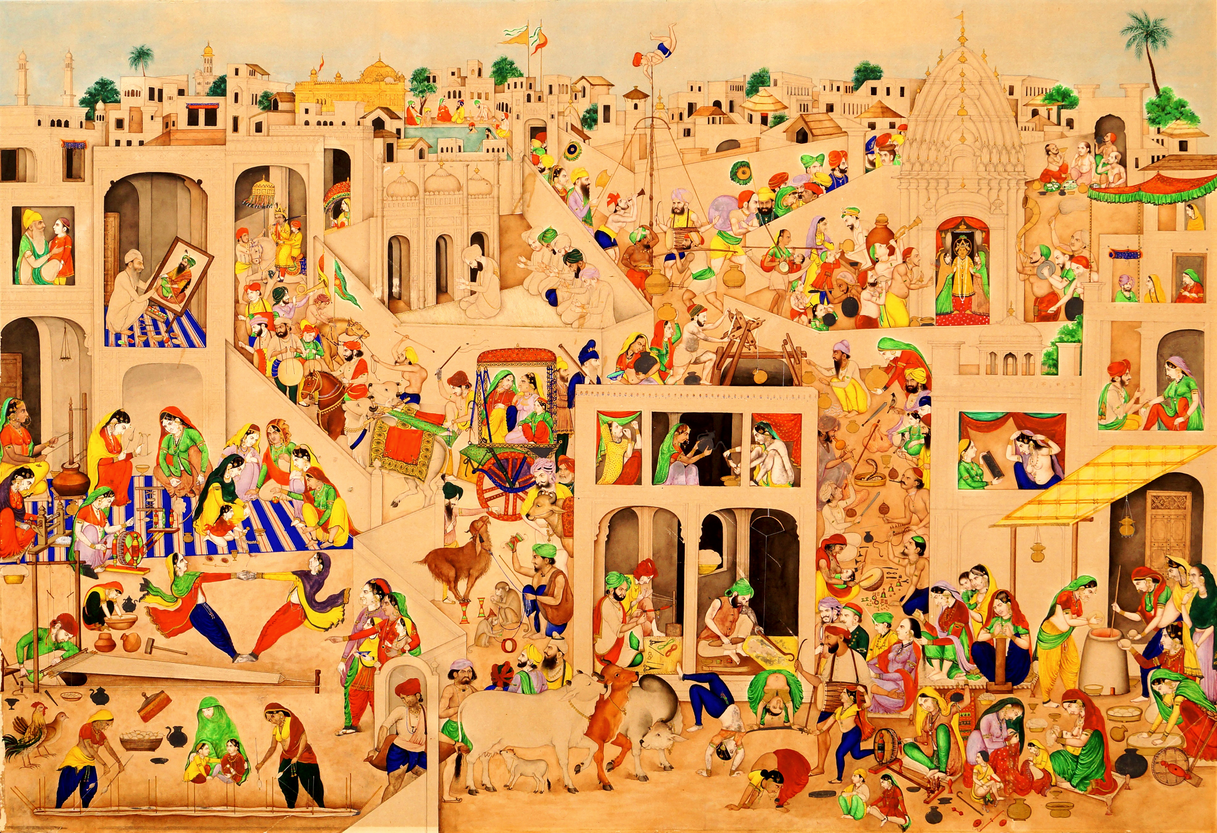 Indian miniature from Roseberys sale