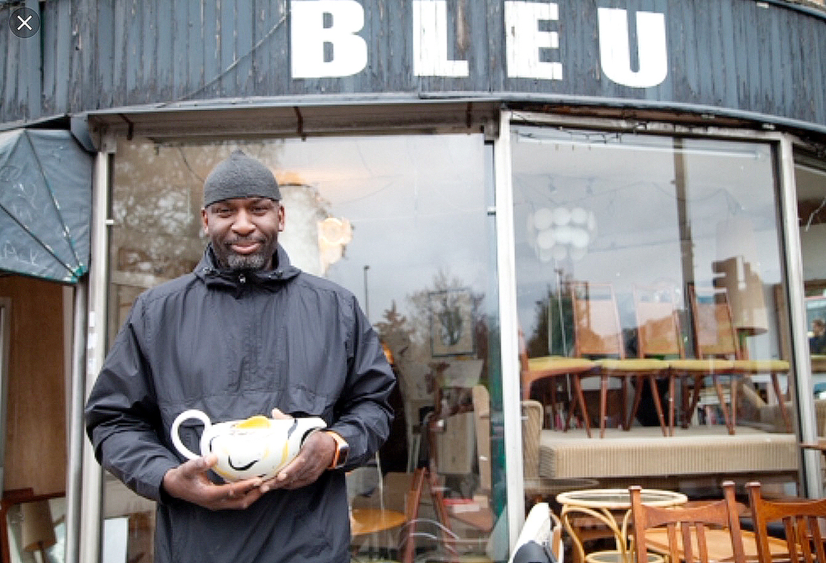 Moses Otunia, organiser of the Modern Movement Fair