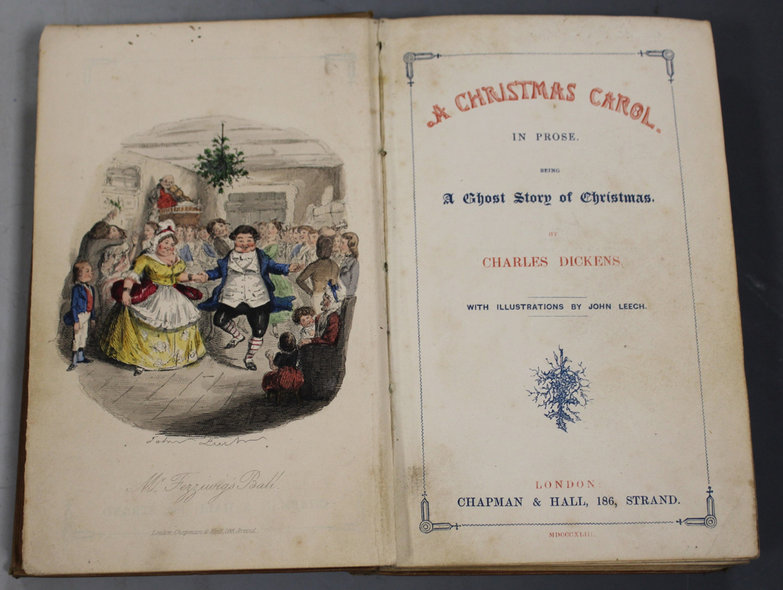 A Christmas Carol published in 1843