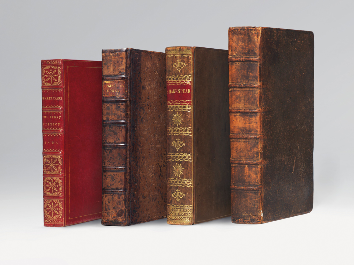 First four Shakespeare Folios at Christie's
