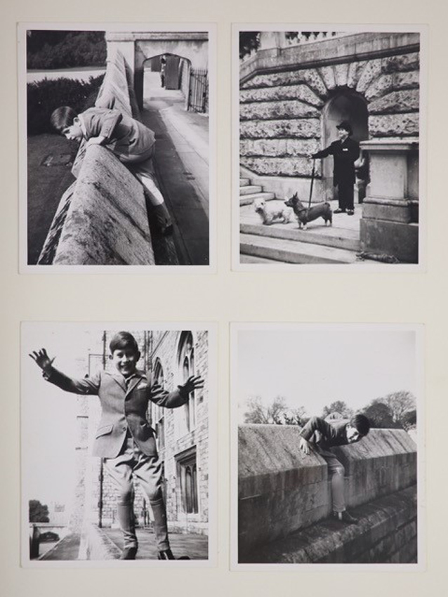 Photographs of Prince Charles as a boy
