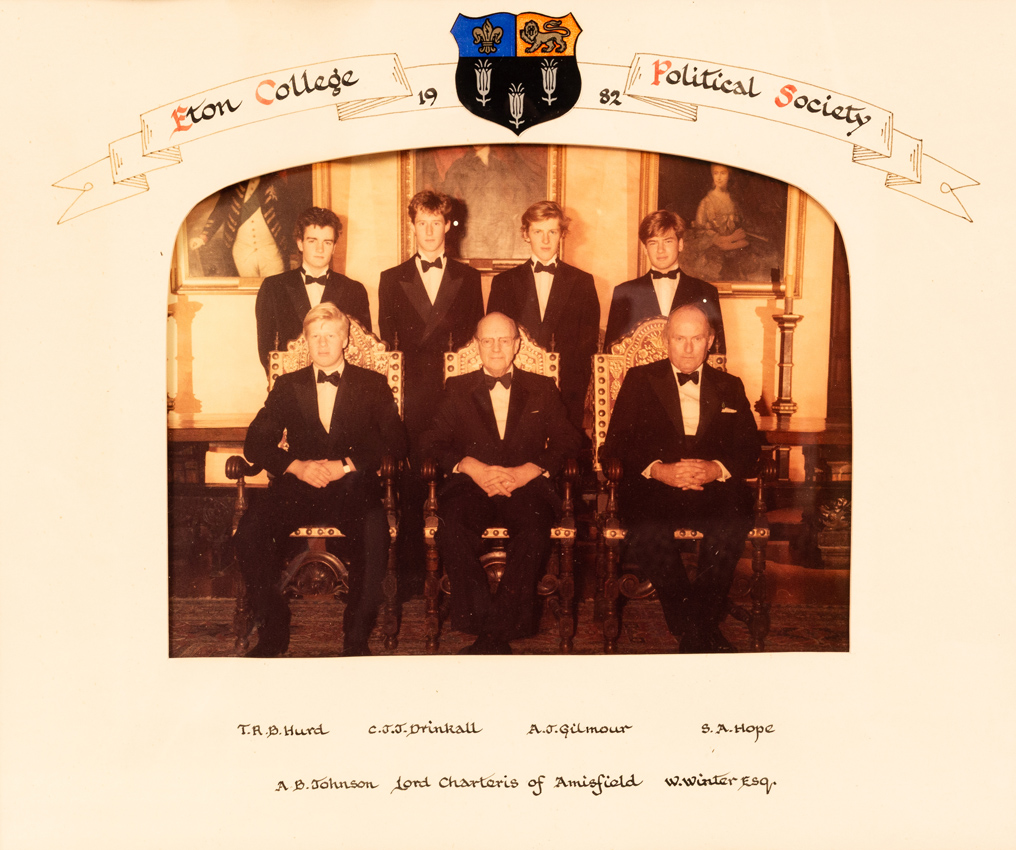 Boris Johnson at Eton