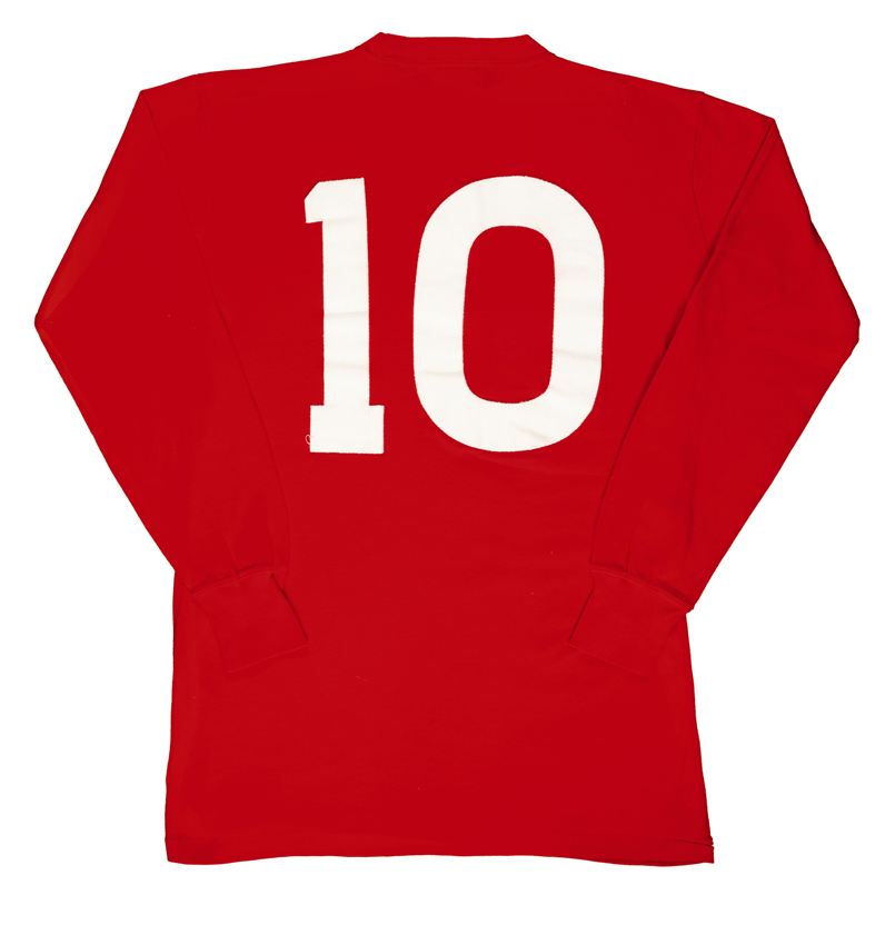 Geoffrey Hurst's England jersey from the 1966 World Cup