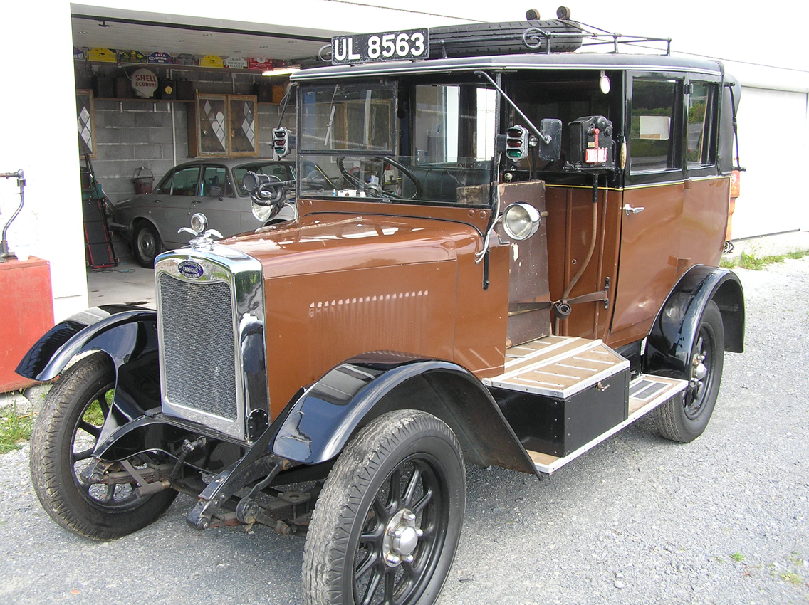 The last Morris model G taxi