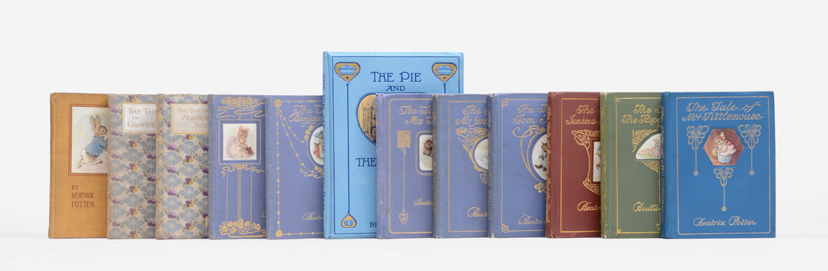 Complete set of Deluxe Peter Rabbit series